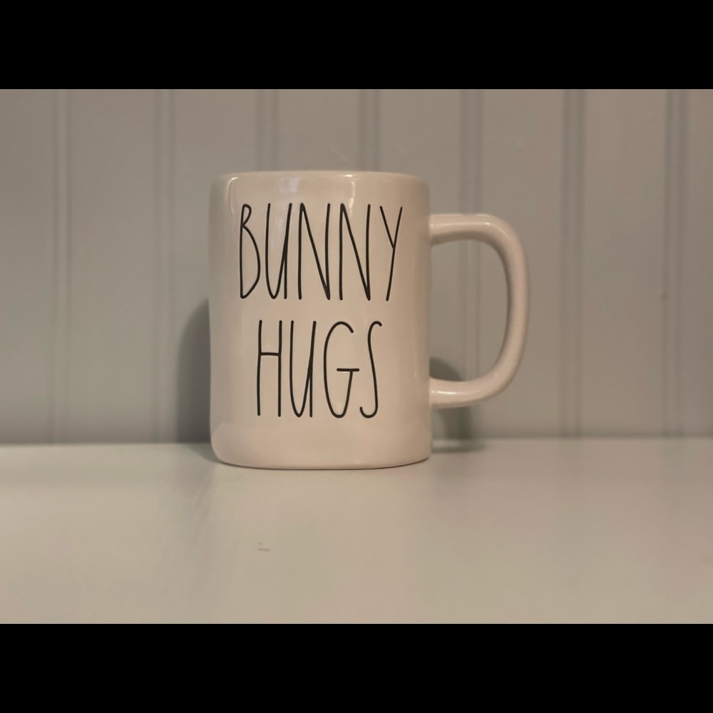 Rae Dunn BUNNY HUGS Mug! Just in time for 🐣